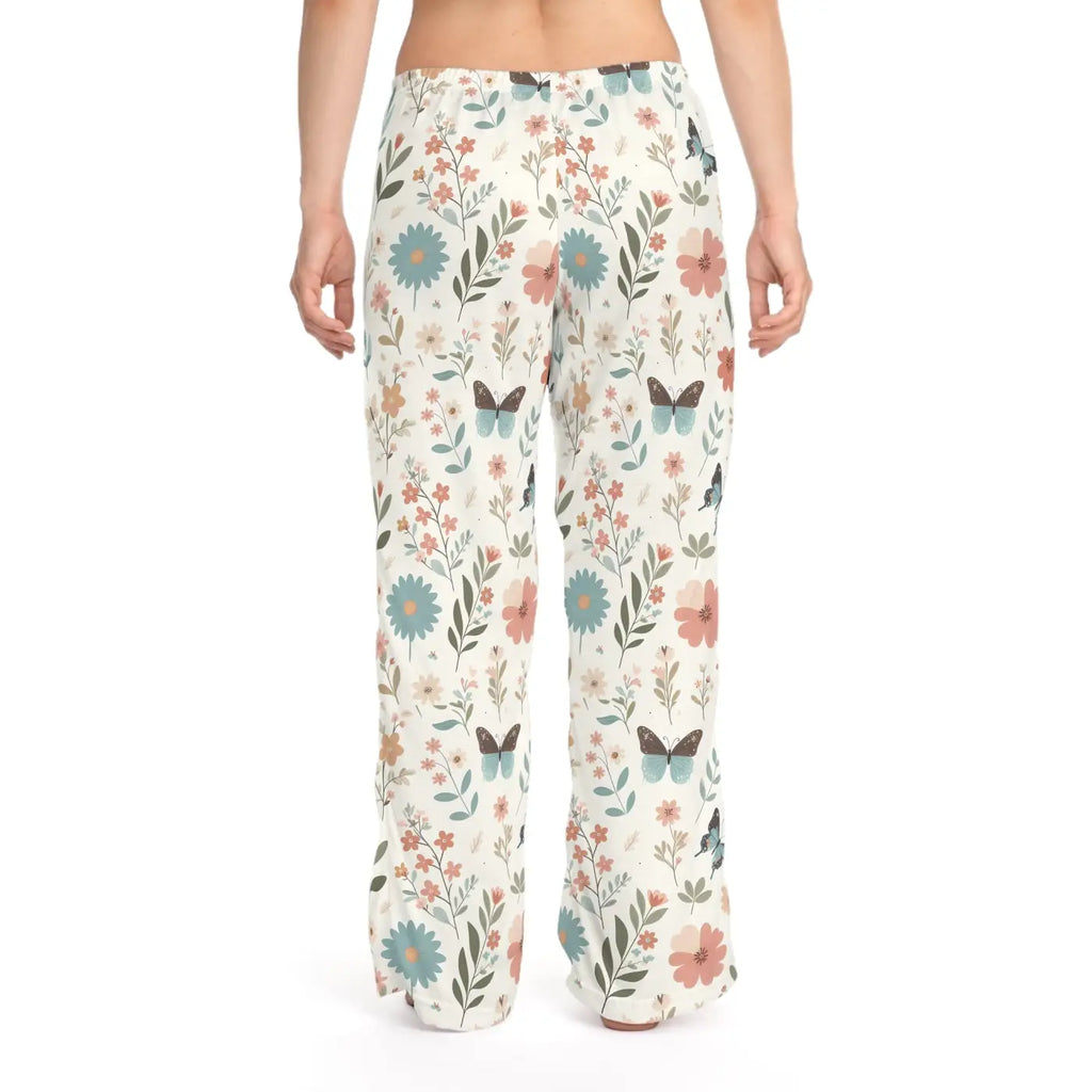 Chic Butterflies Pajama Pants - Butterfly Prints - DipaliZ