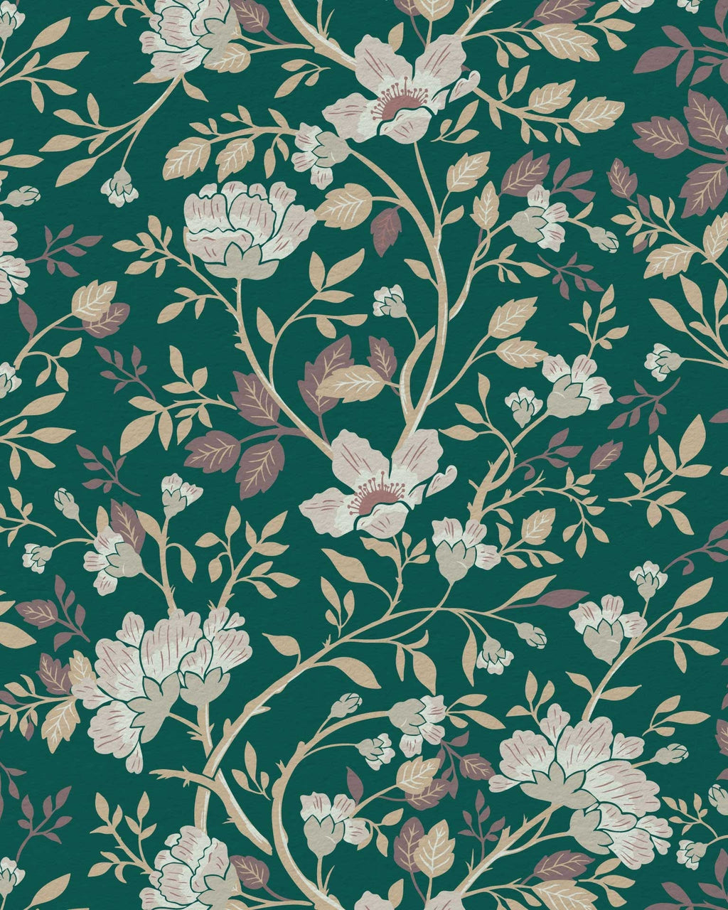 Camellia Study Wallpaper in Pine Grove