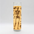 Saint Anatomy Skeleton Candle