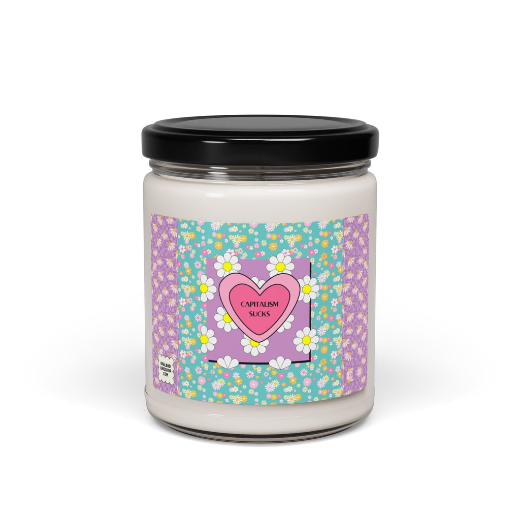 Capitalism Sucks Candle