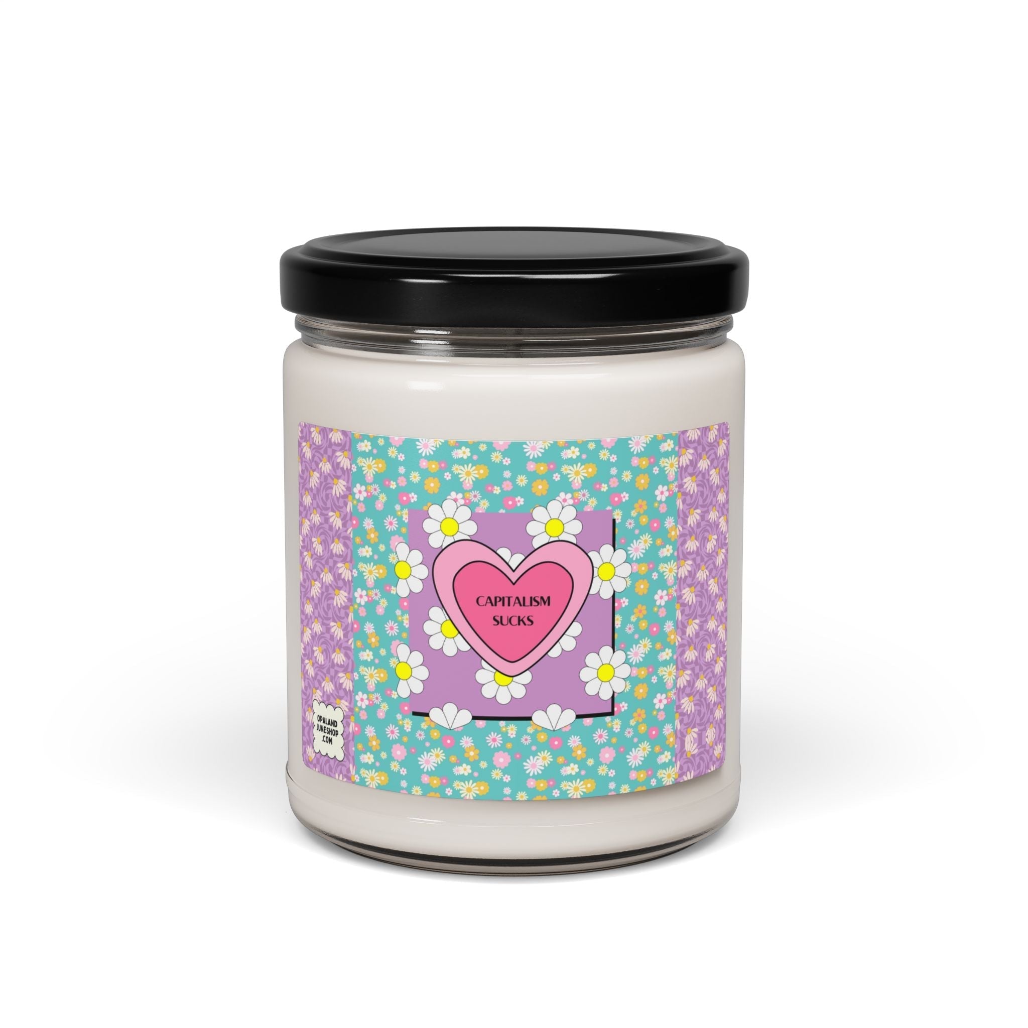 Capitalism Sucks Candle