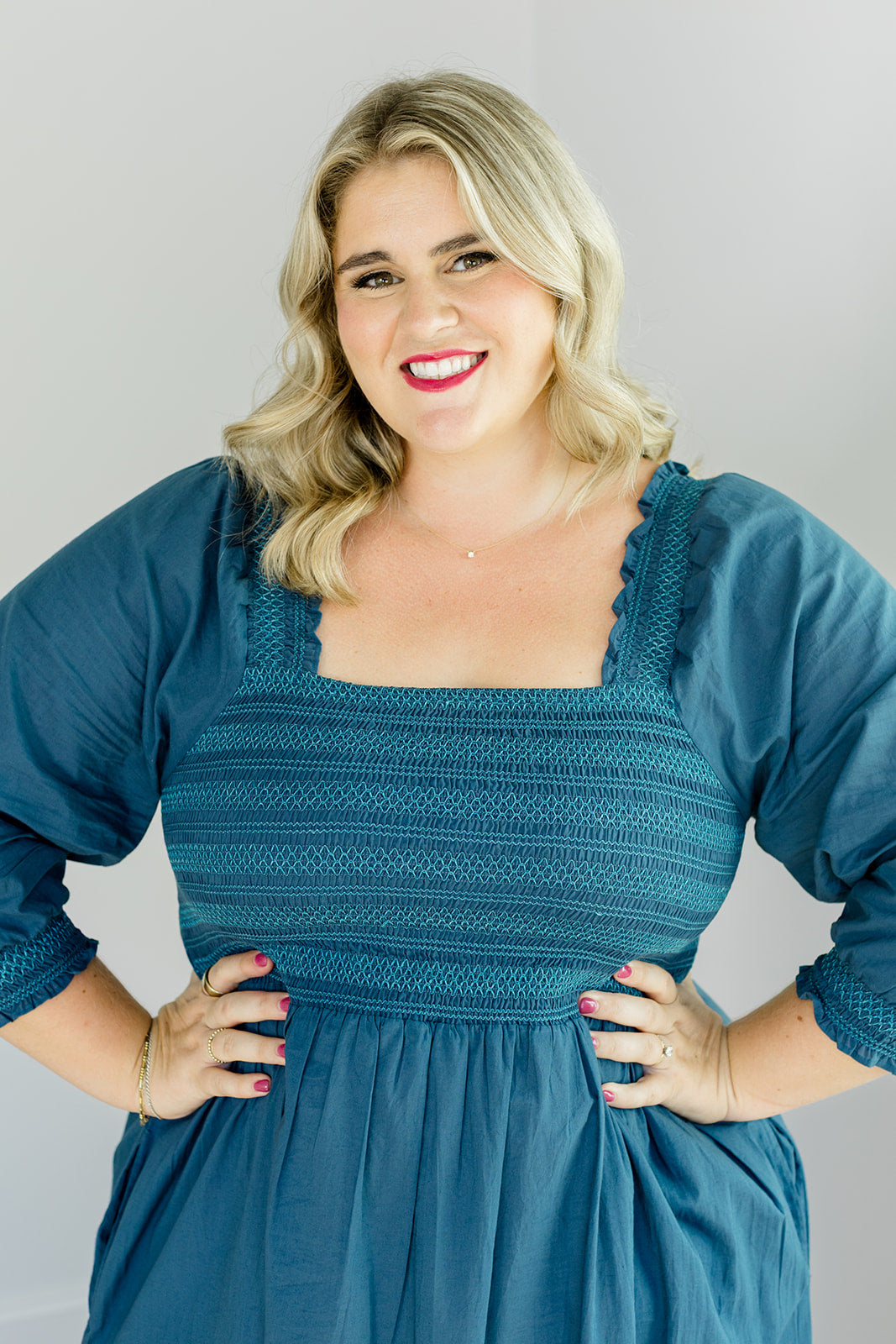 Teal - Dress