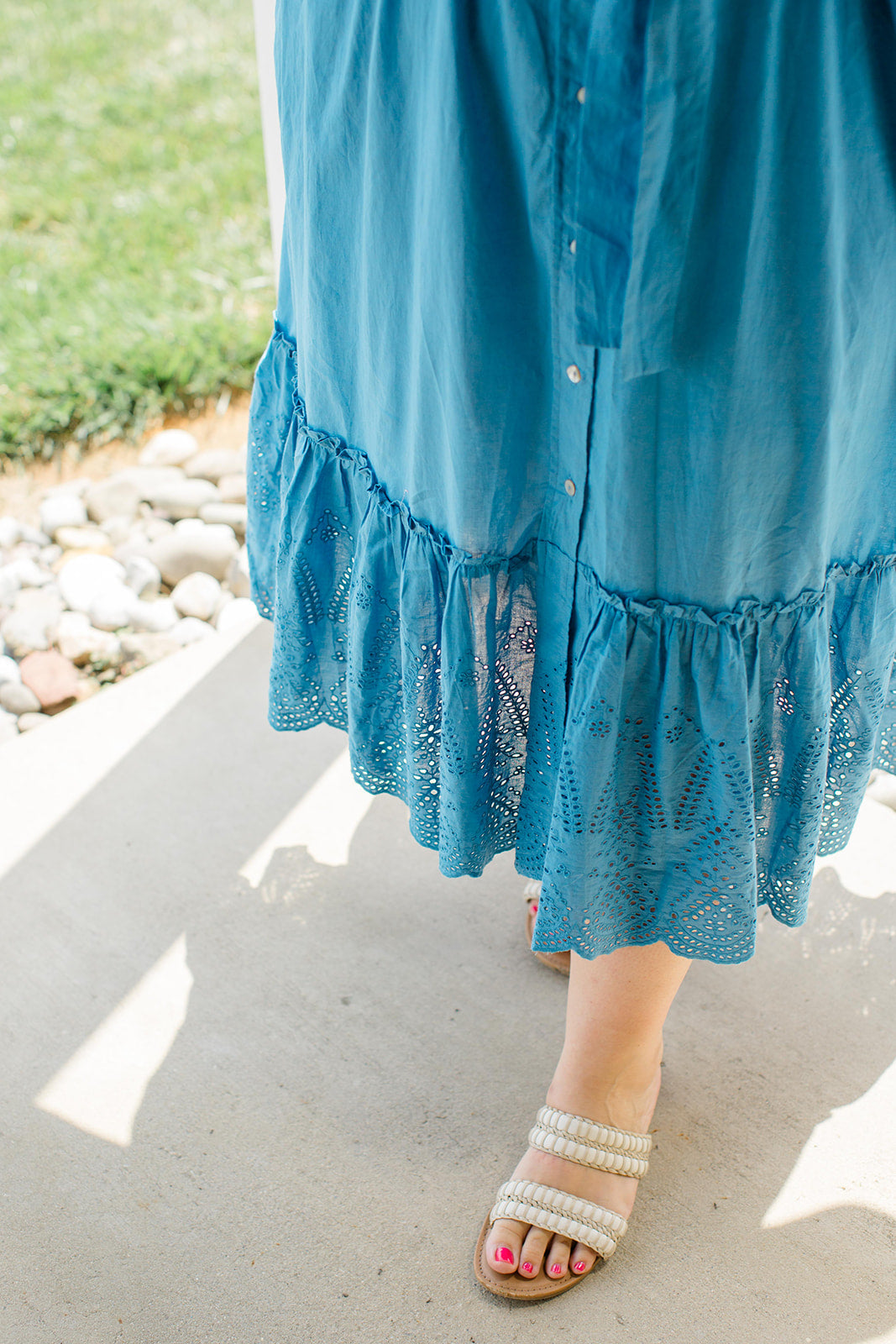 The Natalie in Blueberry Smoothie - Dress