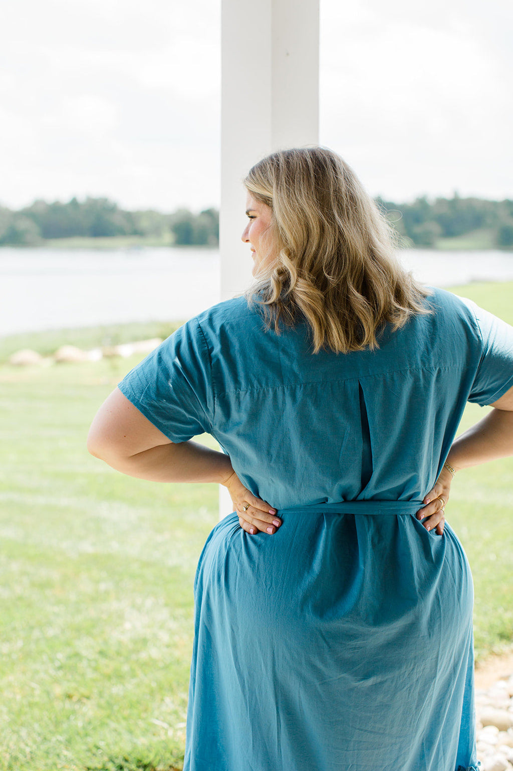 The Natalie in Blueberry Smoothie - Dress
