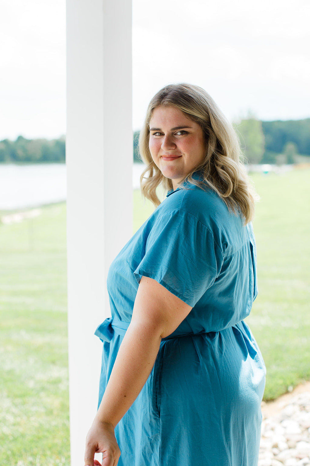 The Natalie in Blueberry Smoothie - Dress