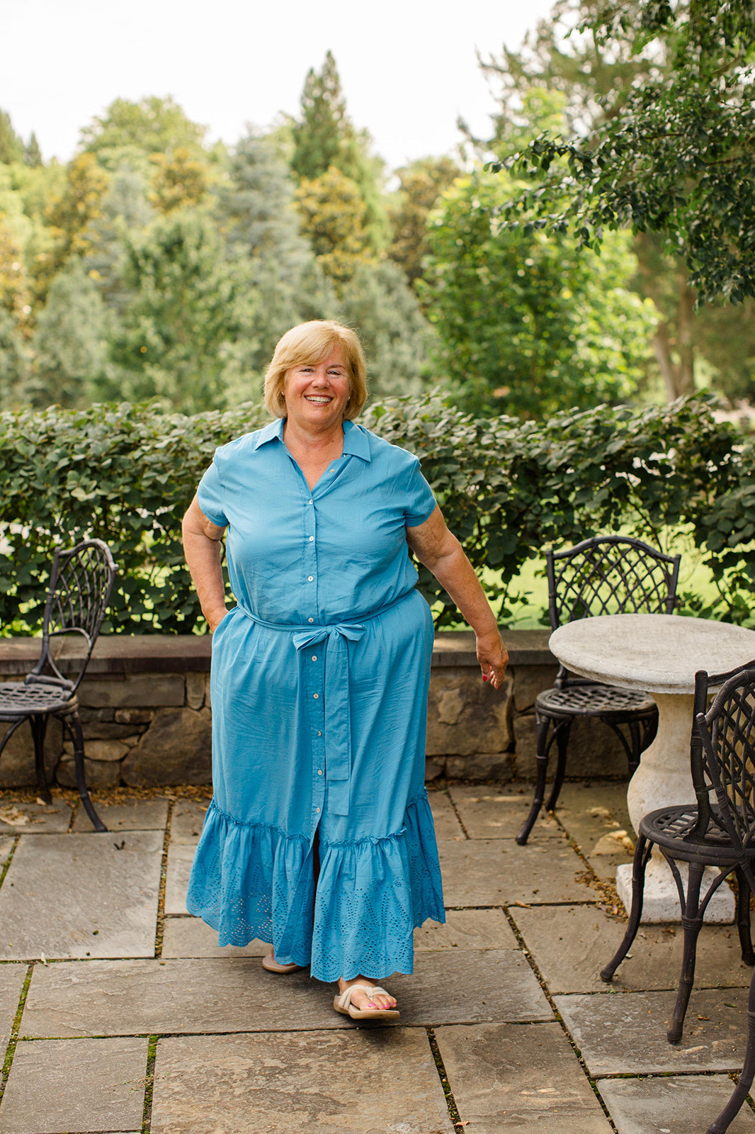 The Natalie in Blueberry Smoothie - Dress