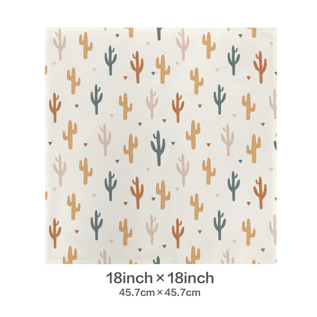 Cactus Velvety Soft Throw Pillow Case Made in America