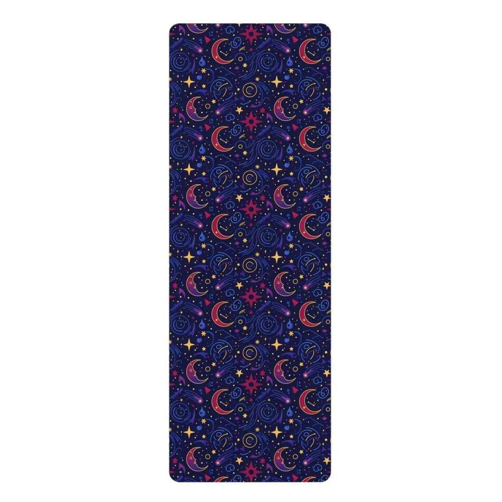 Cosmic Nights Rubber Yoga Mat - Natural Rubber - Dipaliz