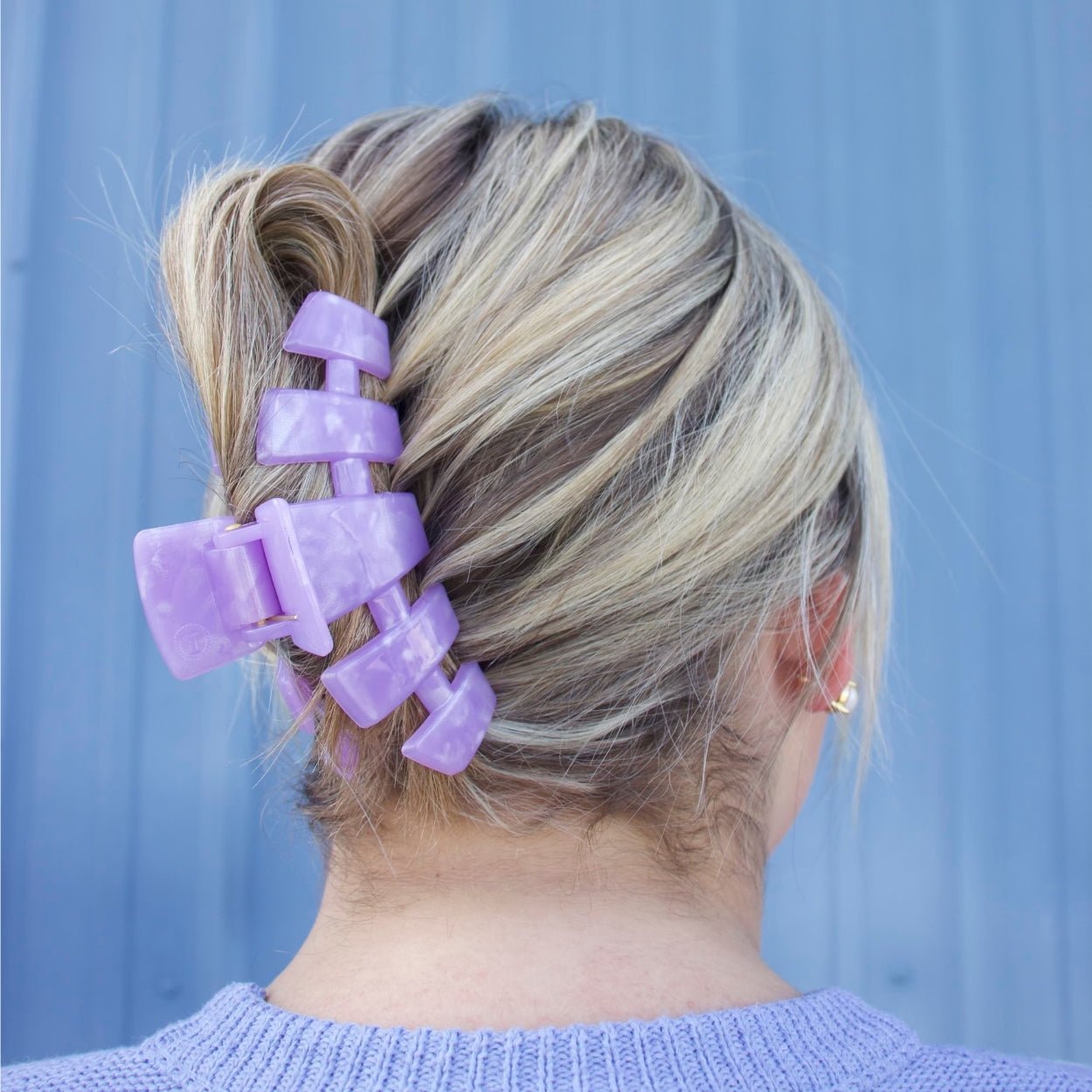 Classic Lavender Mist Large Claw Clip