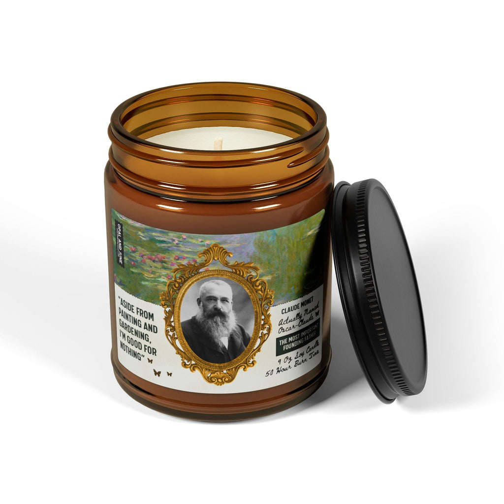 Claude Monet Gift: 9 Oz Soy Candle
