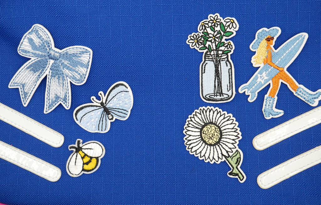 Coastal Cowgirl Iron-On Embroidered Patch Pack (Set of 5)