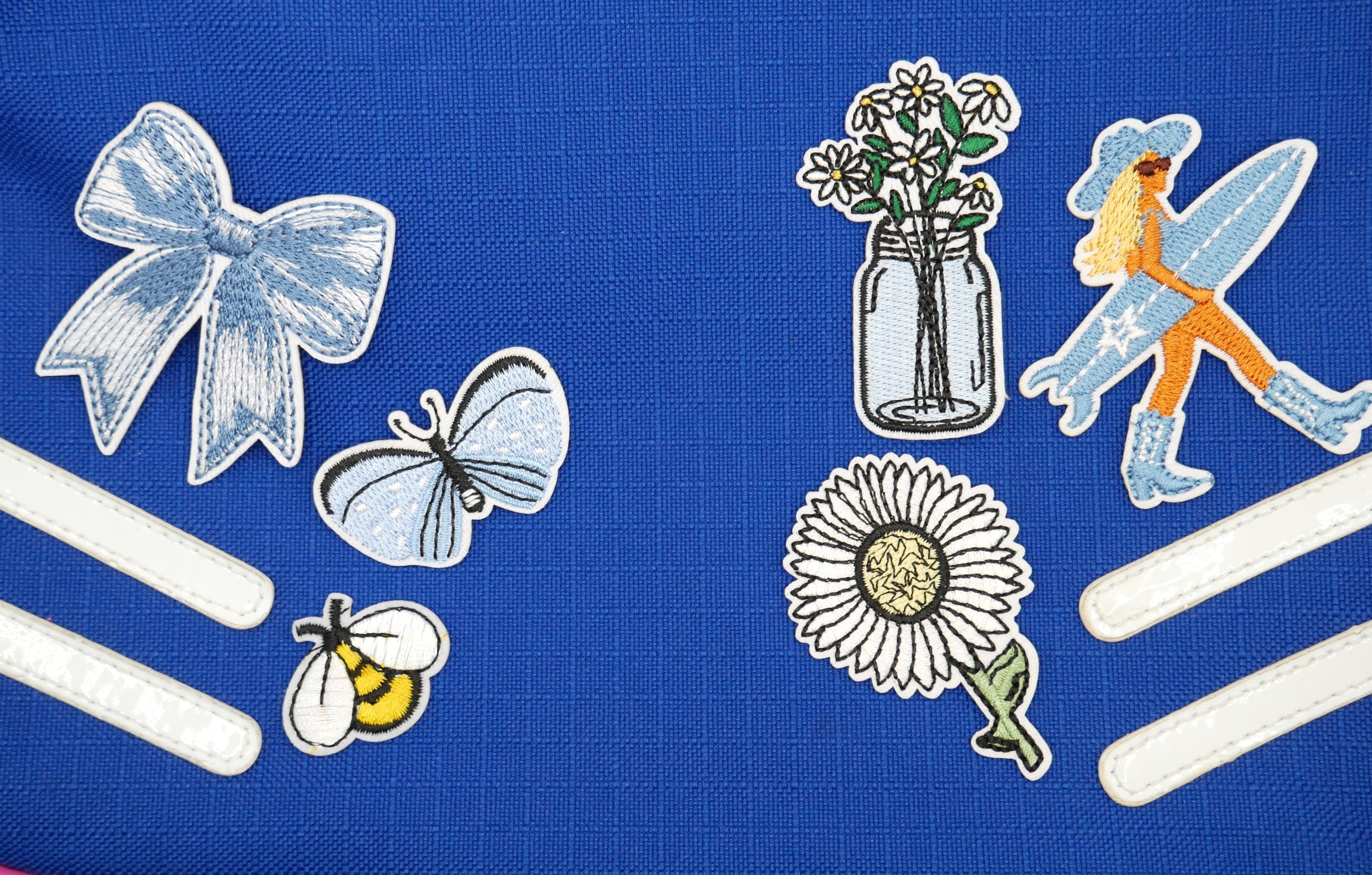 Coastal Cowgirl Iron-On Embroidered Patch Pack (Set of 5)