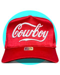 Coca-Cola Cowboy Satin 3D Embroidered Trucker Hat