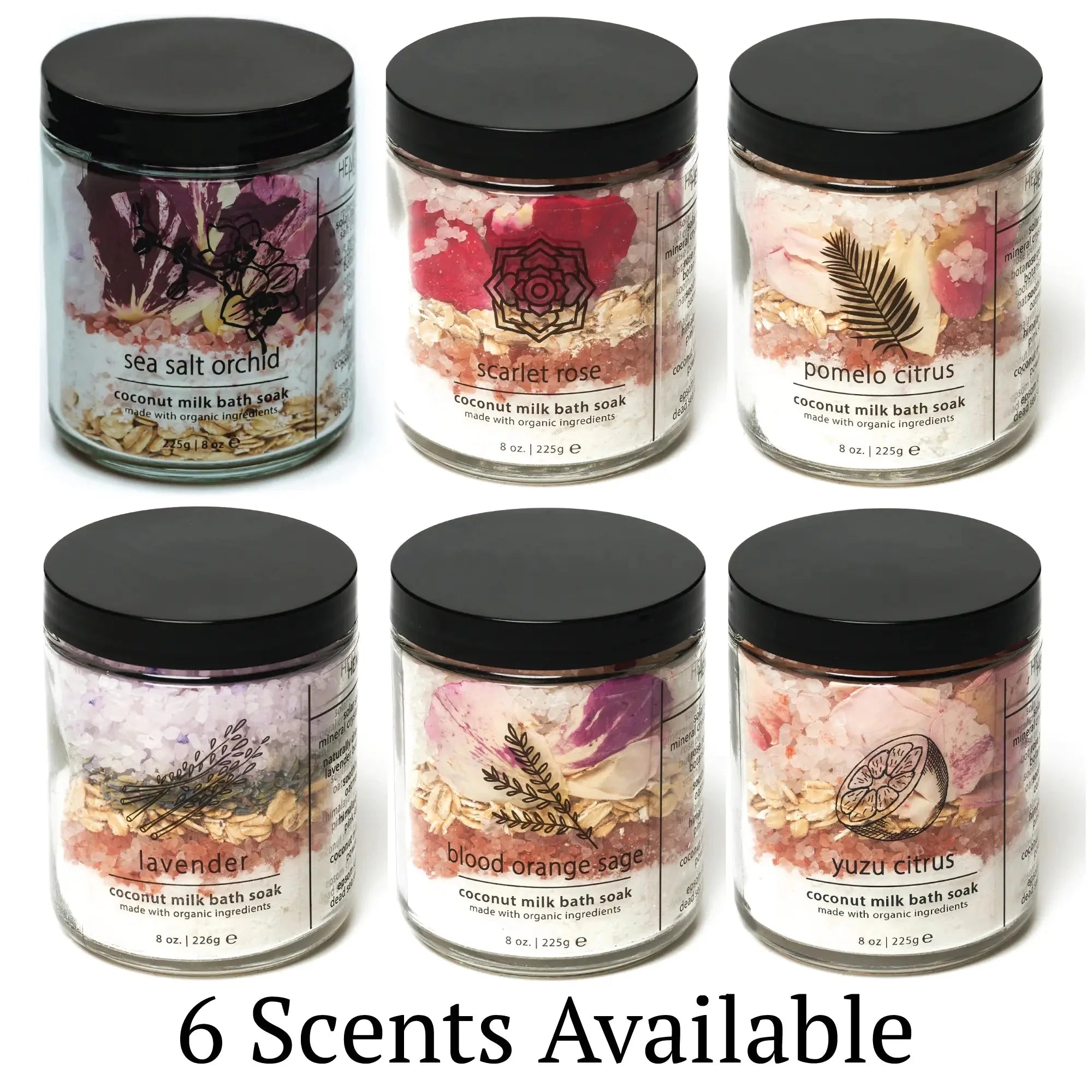 Coconut Milk Bath Soak - Available in 6 Scents