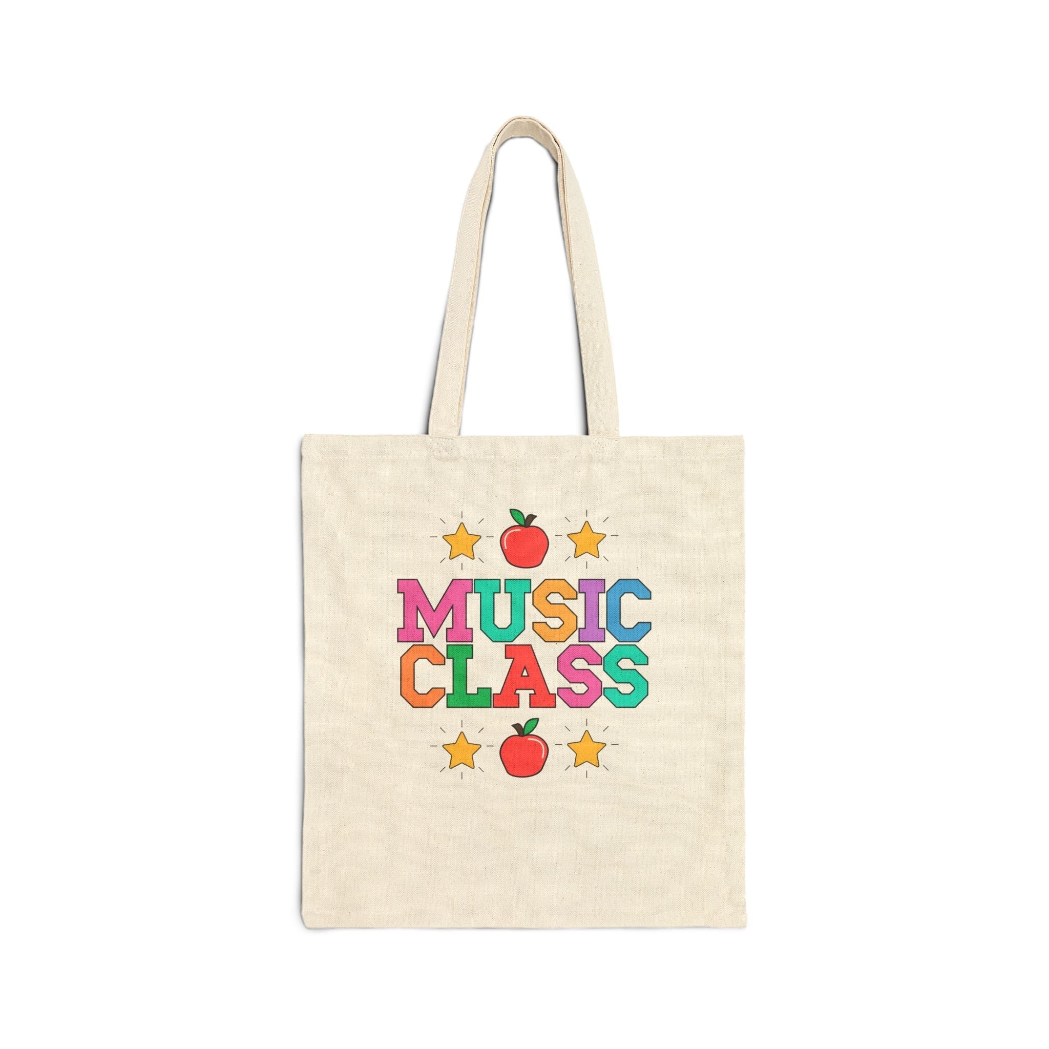 Colorful Music Teacher Tote