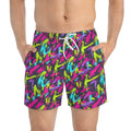 Ocean State Styles Swim Trunks Patterned Drawstring Waist
