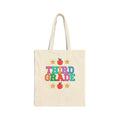 Colorful Third Grade Teacher Tote