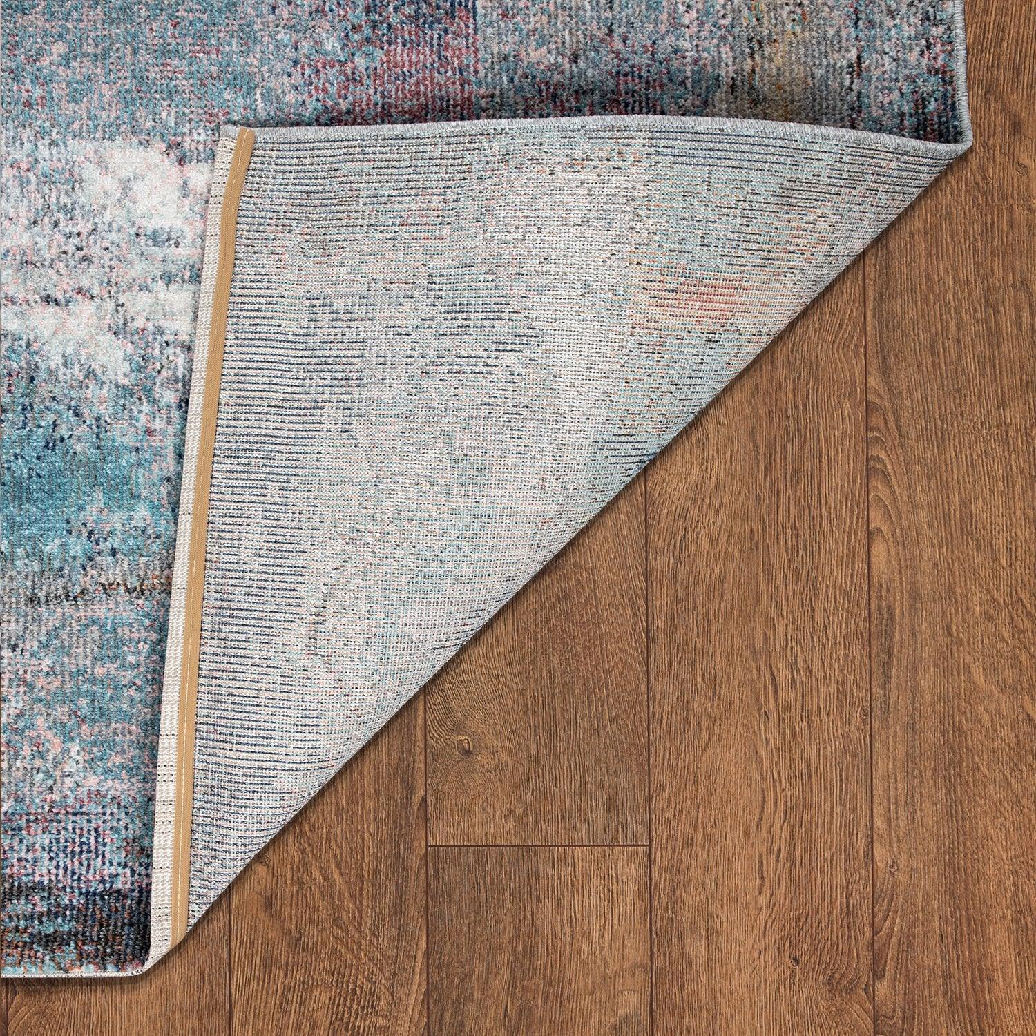 Colourful Indoor & Outdoor Rug for Balcony Industrial Look