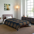 Mandal Geometric Comforter - Cozy Pattern Bedding - DipaliZ