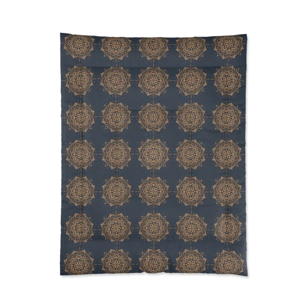 Mandal Geometric Comforter - Cozy Pattern Bedding - DipaliZ