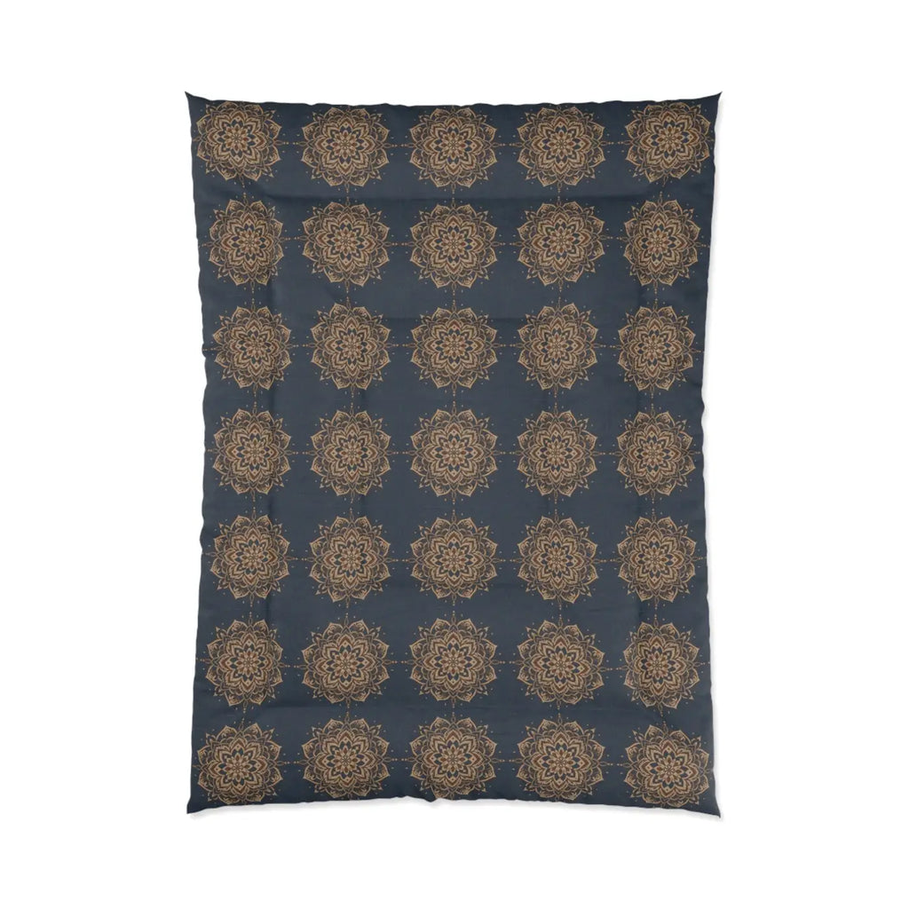 Mandal Geometric Comforter - Cozy Pattern Bedding - DipaliZ