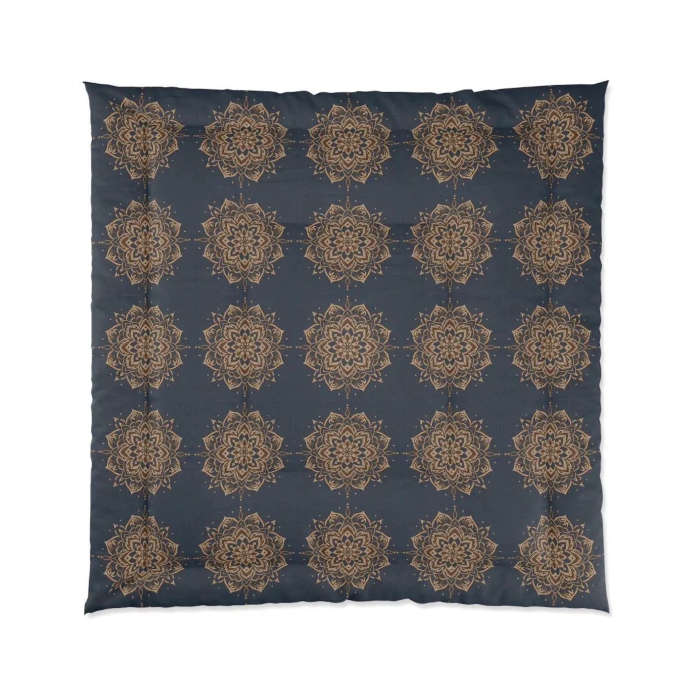 Mandal Geometric Comforter - Cozy Pattern Bedding - DipaliZ
