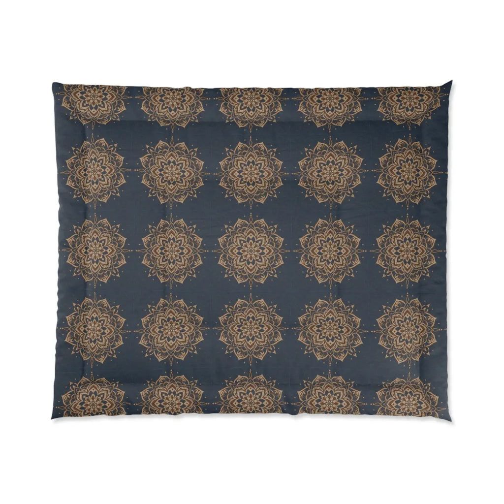 Mandal Geometric Comforter - Cozy Pattern Bedding - DipaliZ