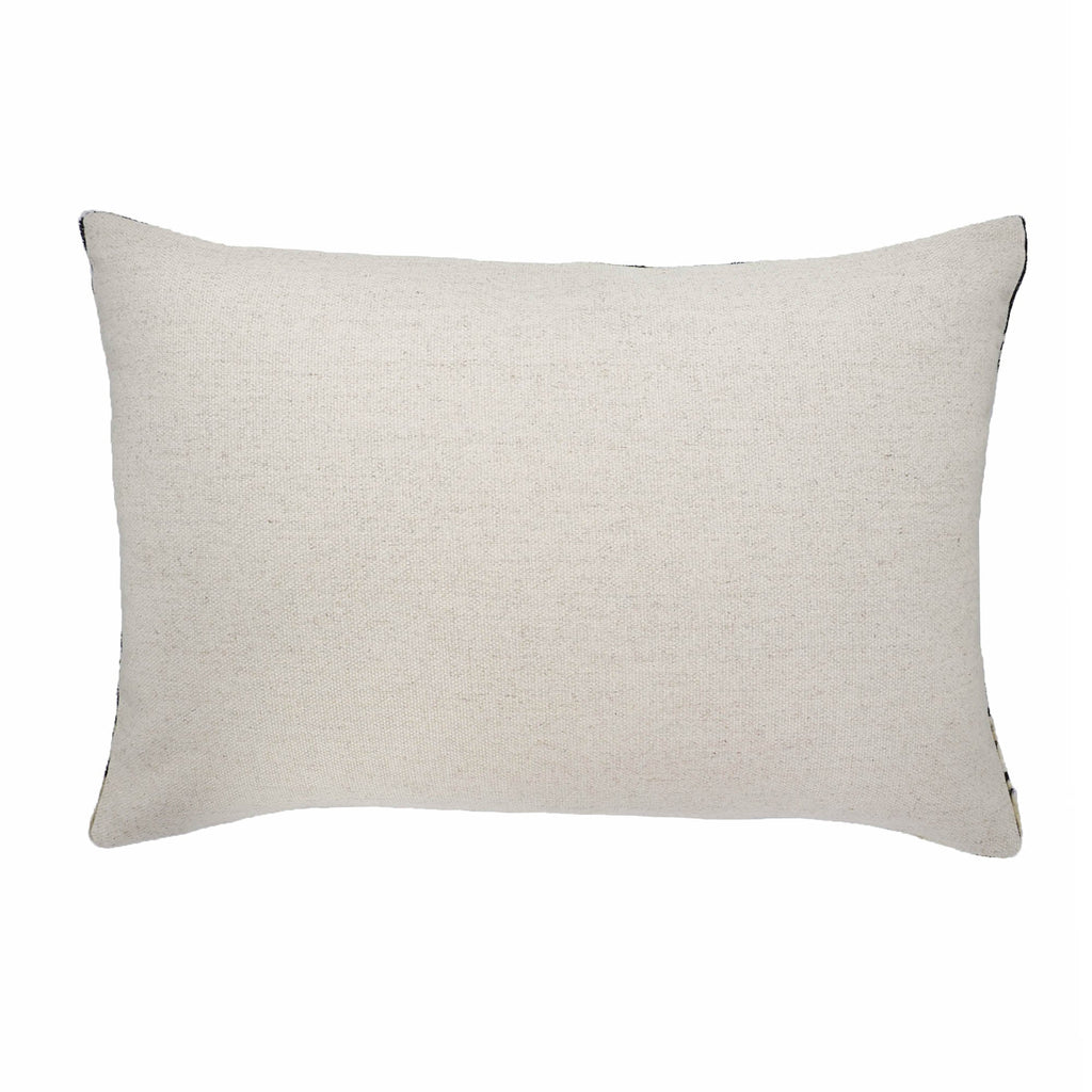 Copacabana Silk Velvet Ikat Throw Pillow Cover 16 X 24