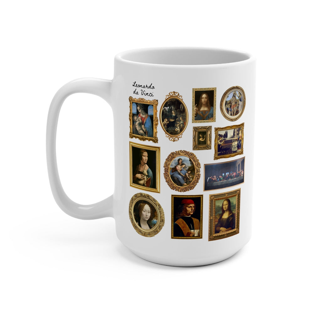 Leonardo da Vinci Art History Mug
