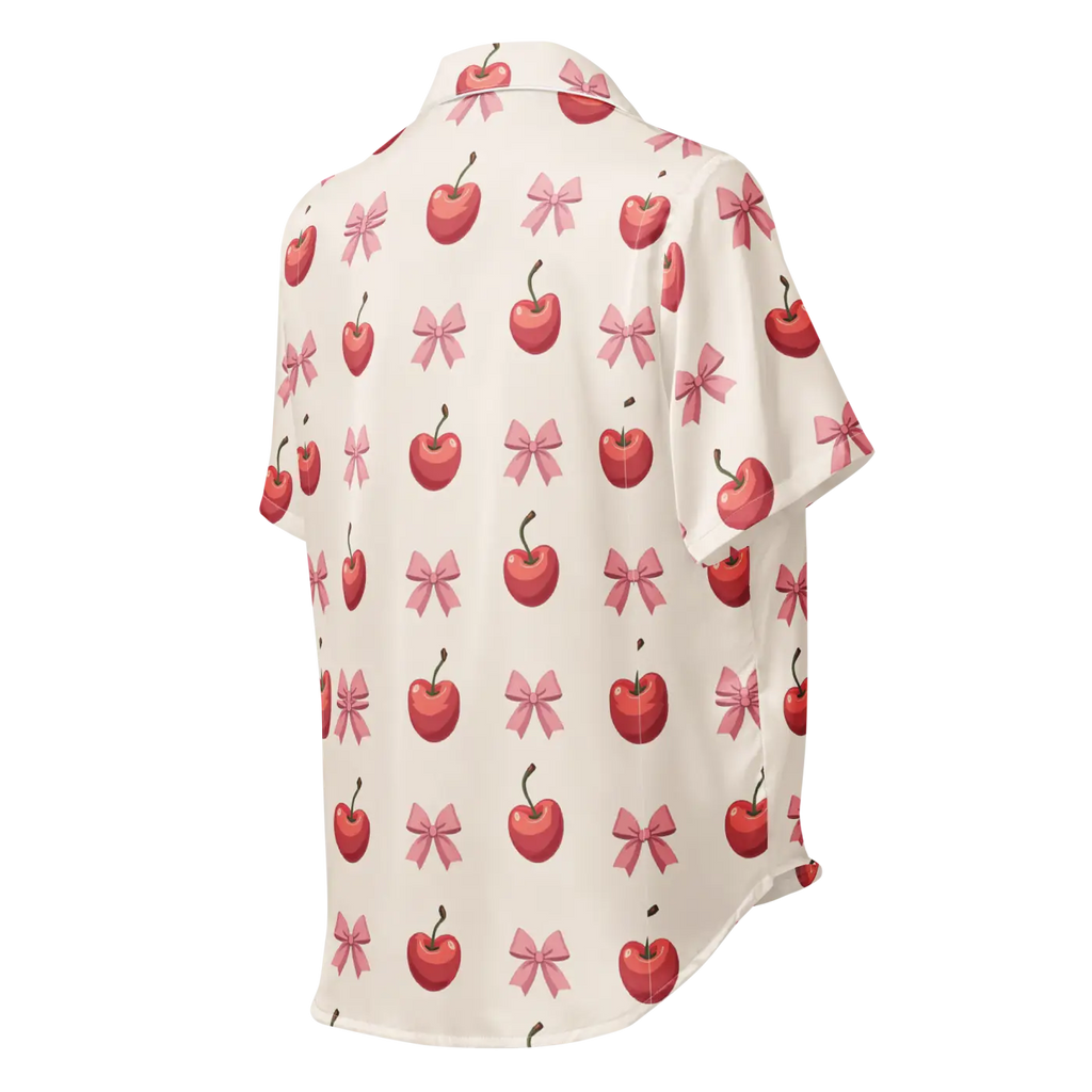 Kawaii Girl Short Sleeve Pajama - Satin Comfort Glam - DipaliZ