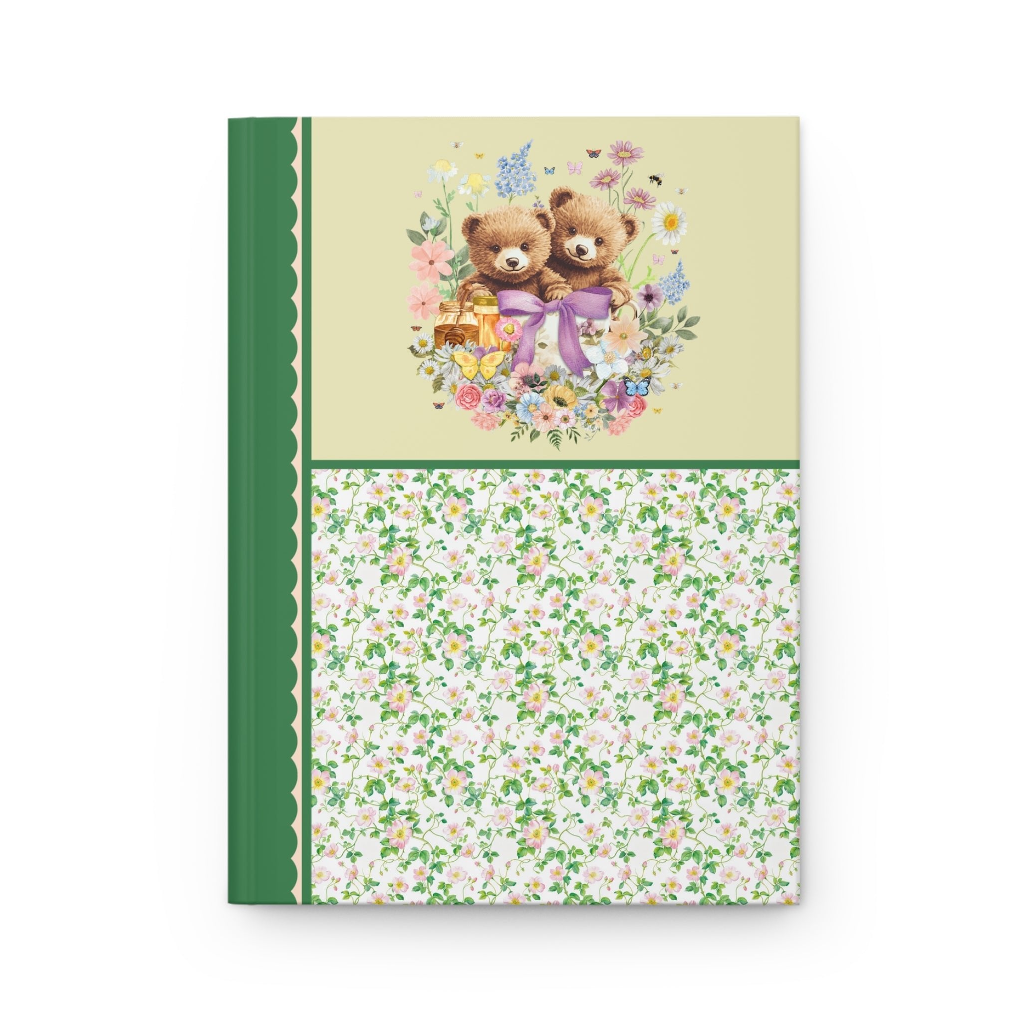 Cottagecore Bear Notebook