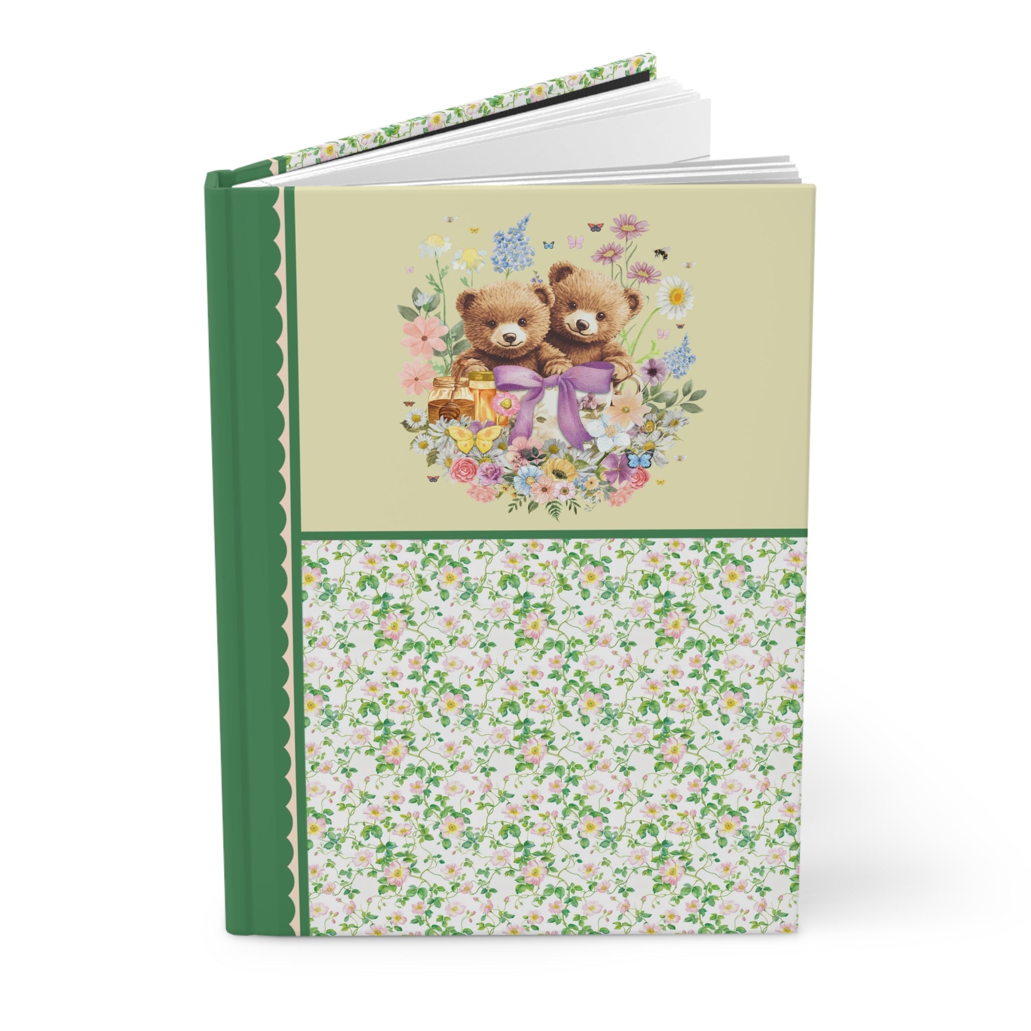 Cottagecore Bear Notebook