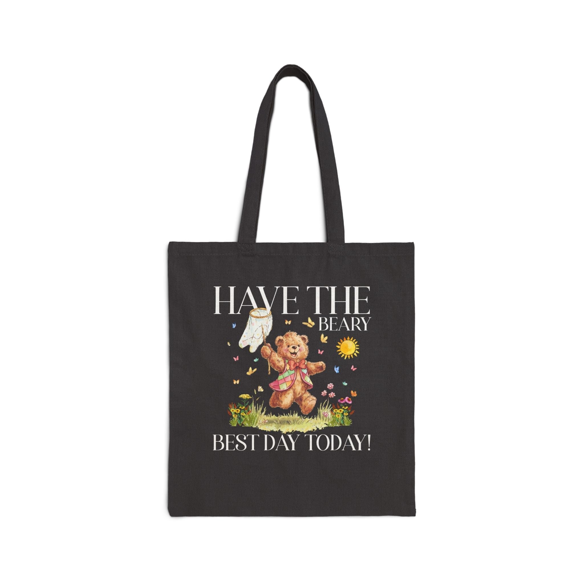 Cottagecore Bear Tote Bag
