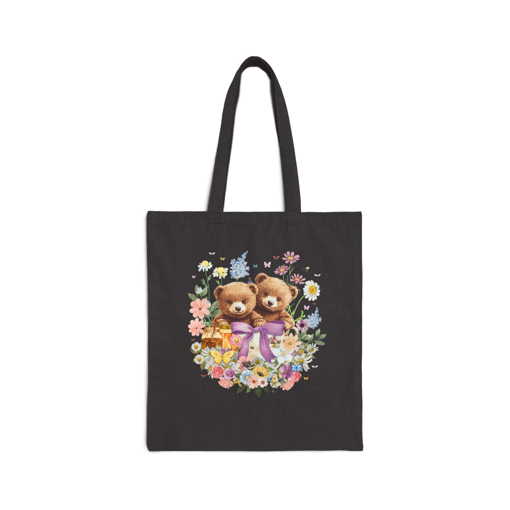 Cottagecore Bear Tote Bag