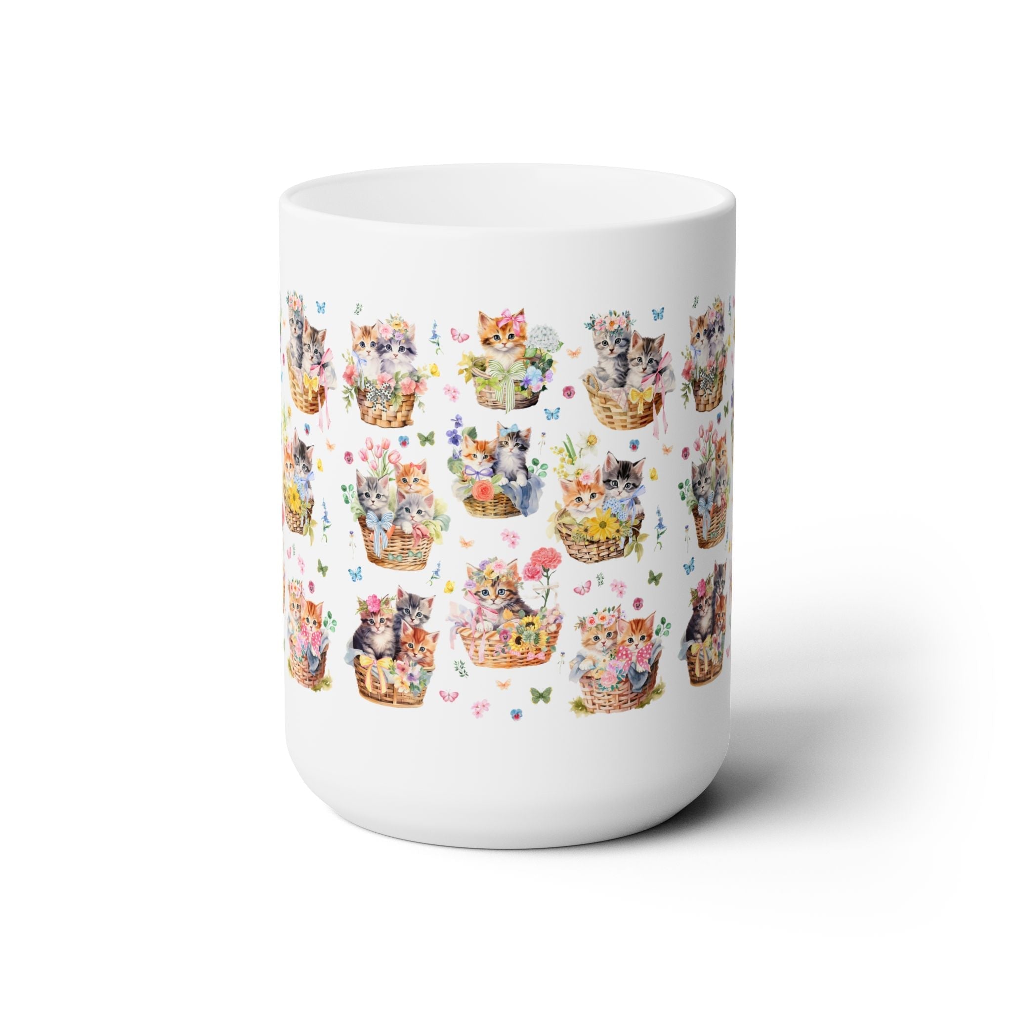 Cottagecore Kitten Coffee Mug