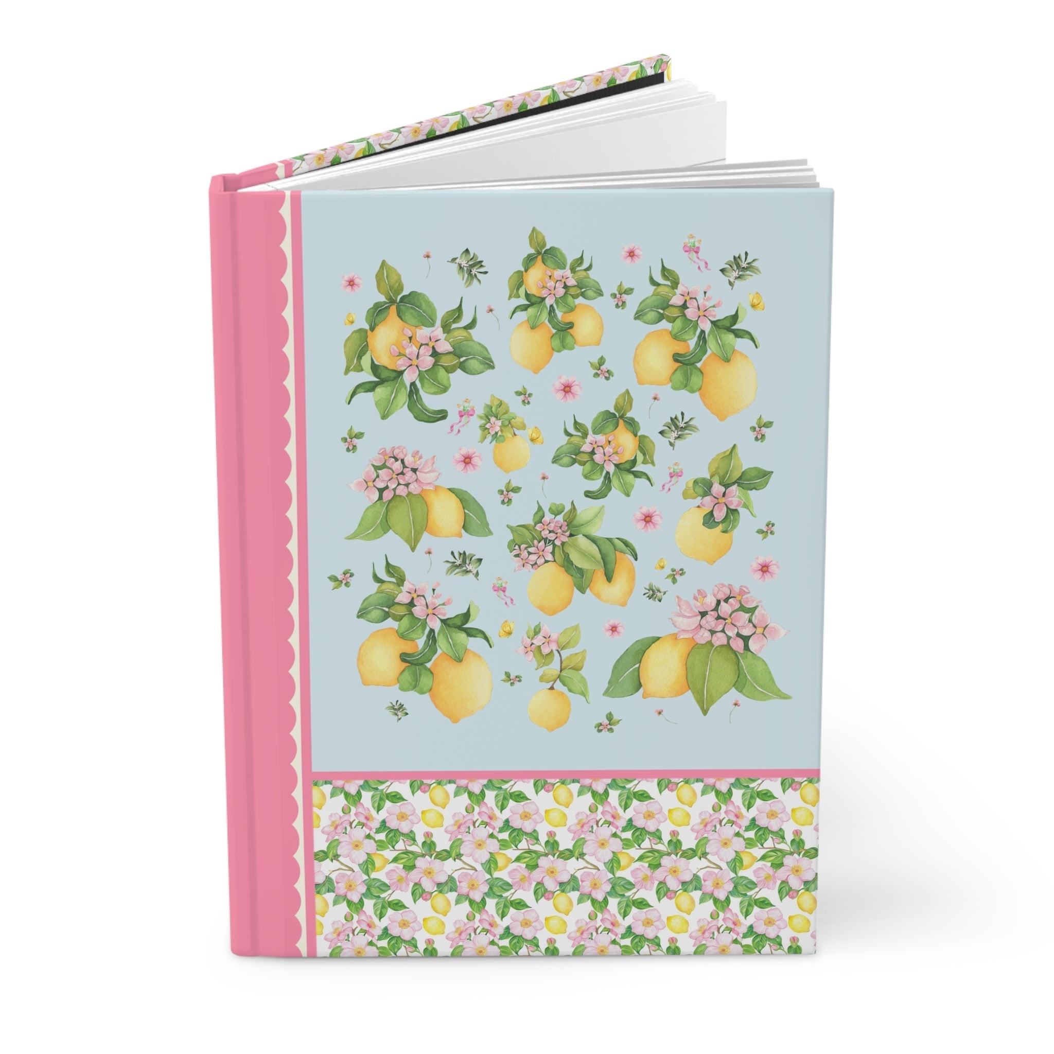 Cottagecore Lemon Notebook