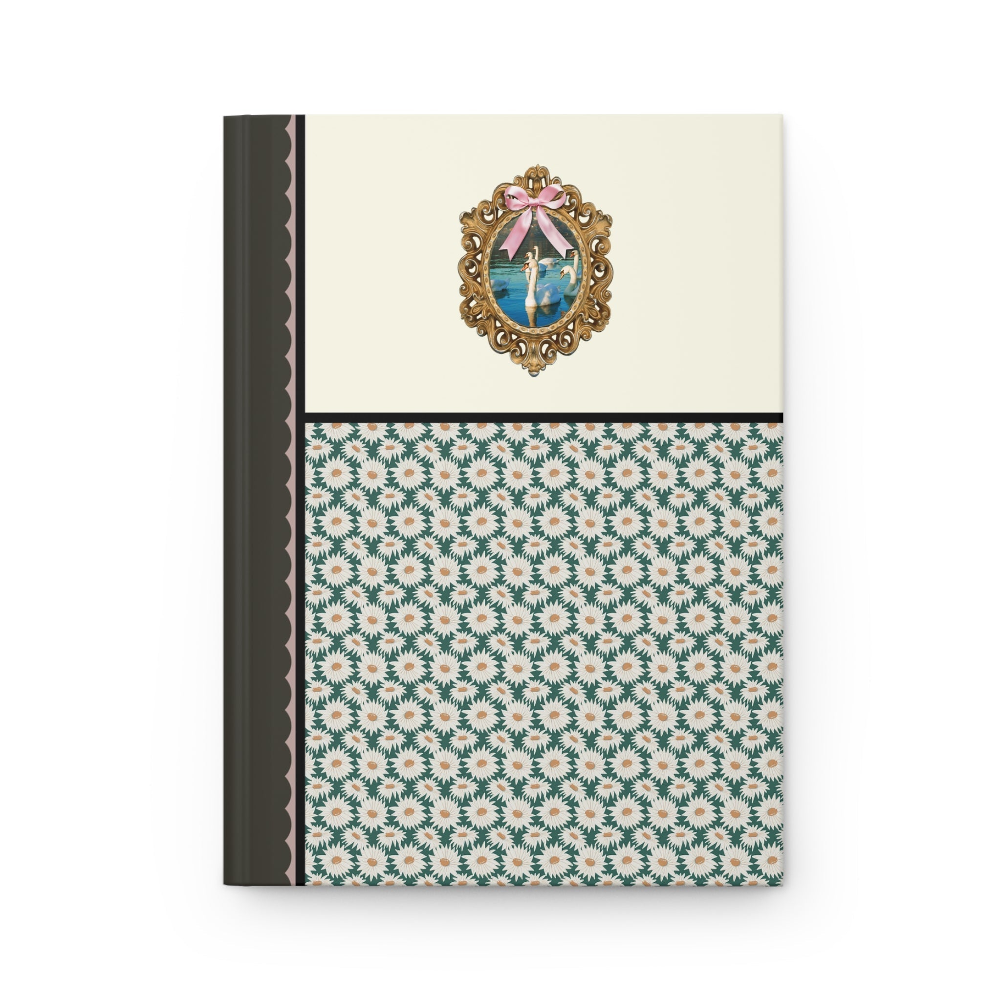 Cottagecore Swan Notebook