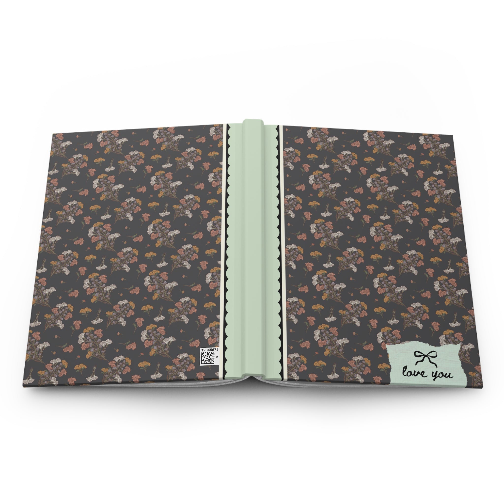 Cozy Cottagecore Notebook: Love You