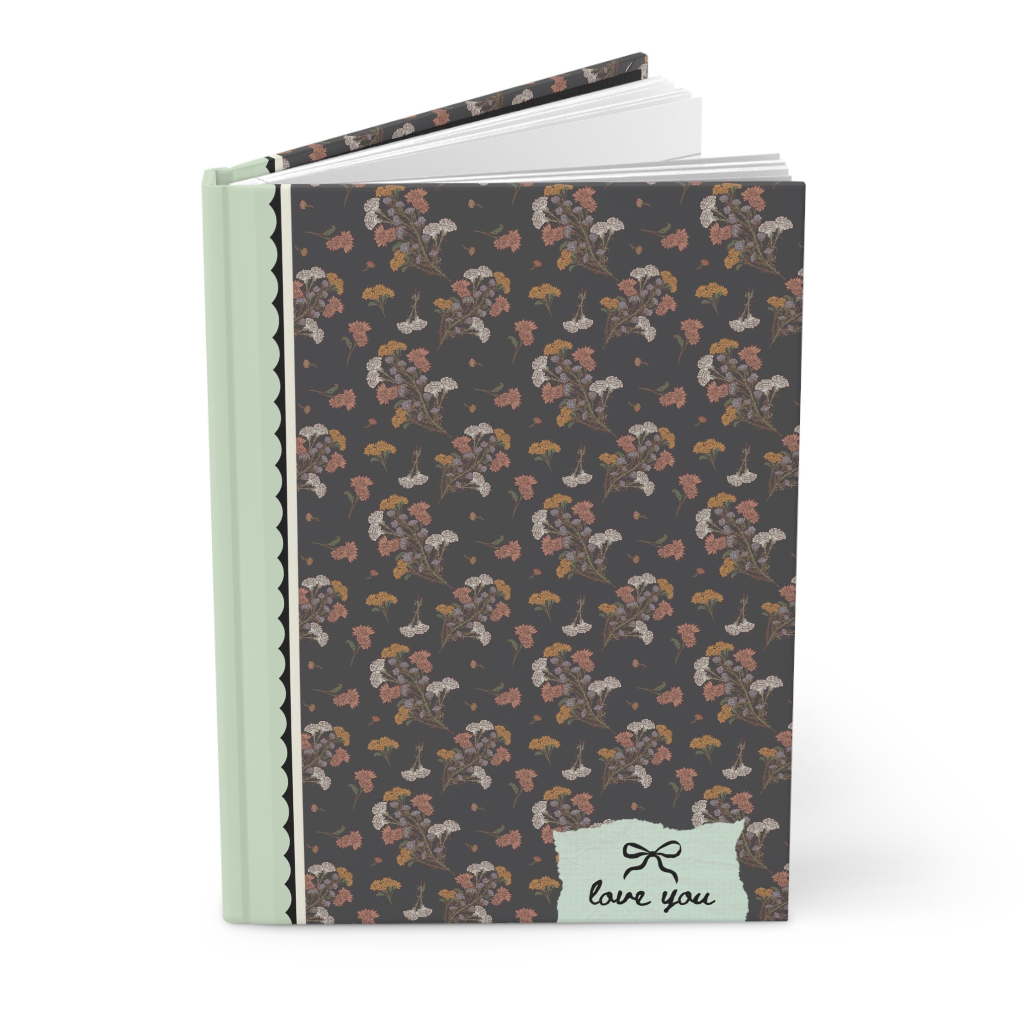 Cozy Cottagecore Notebook: Love You