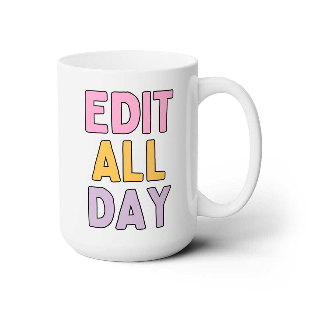 Cozy Editing Day Coffee Mug for Writer