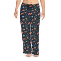 Cozy Women's Pajama Pants with Football Pattern - Perfect for Game Day!