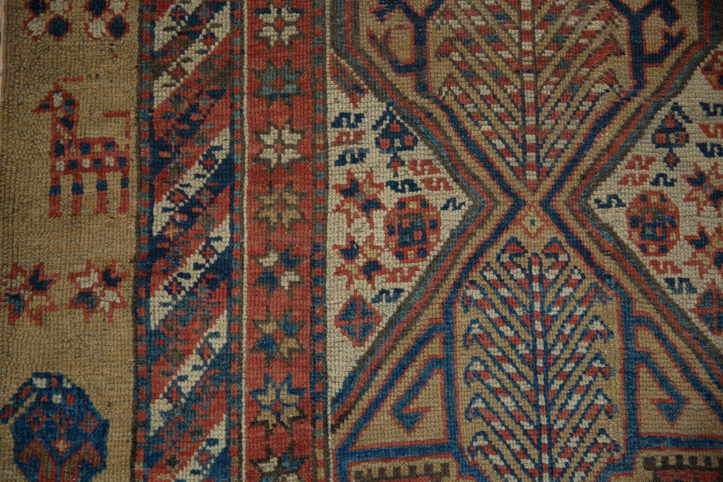 3.5x9.5 Antique Serab Rug Runner