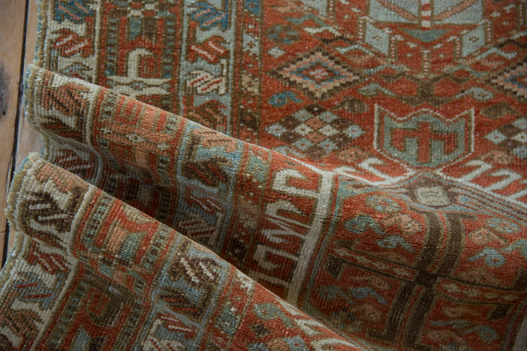 2.5x14 Vintage Fine Distressed Karaja Rug Runner