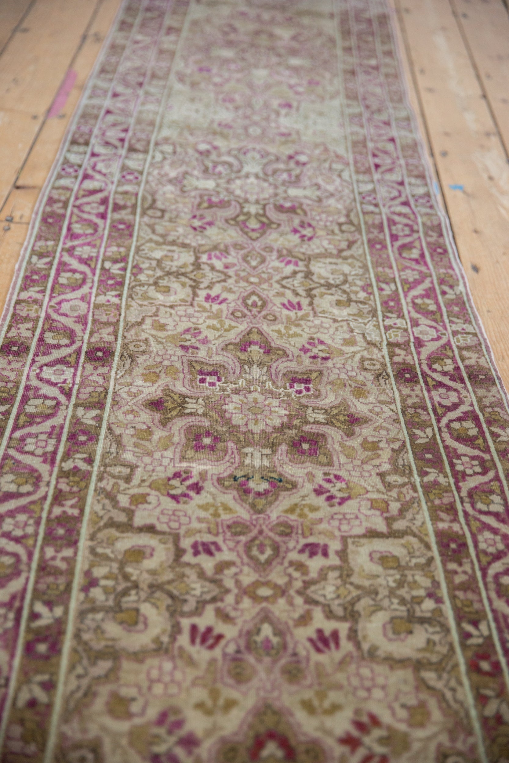 2x11 Vintage Distressed Yezd Rug Runner