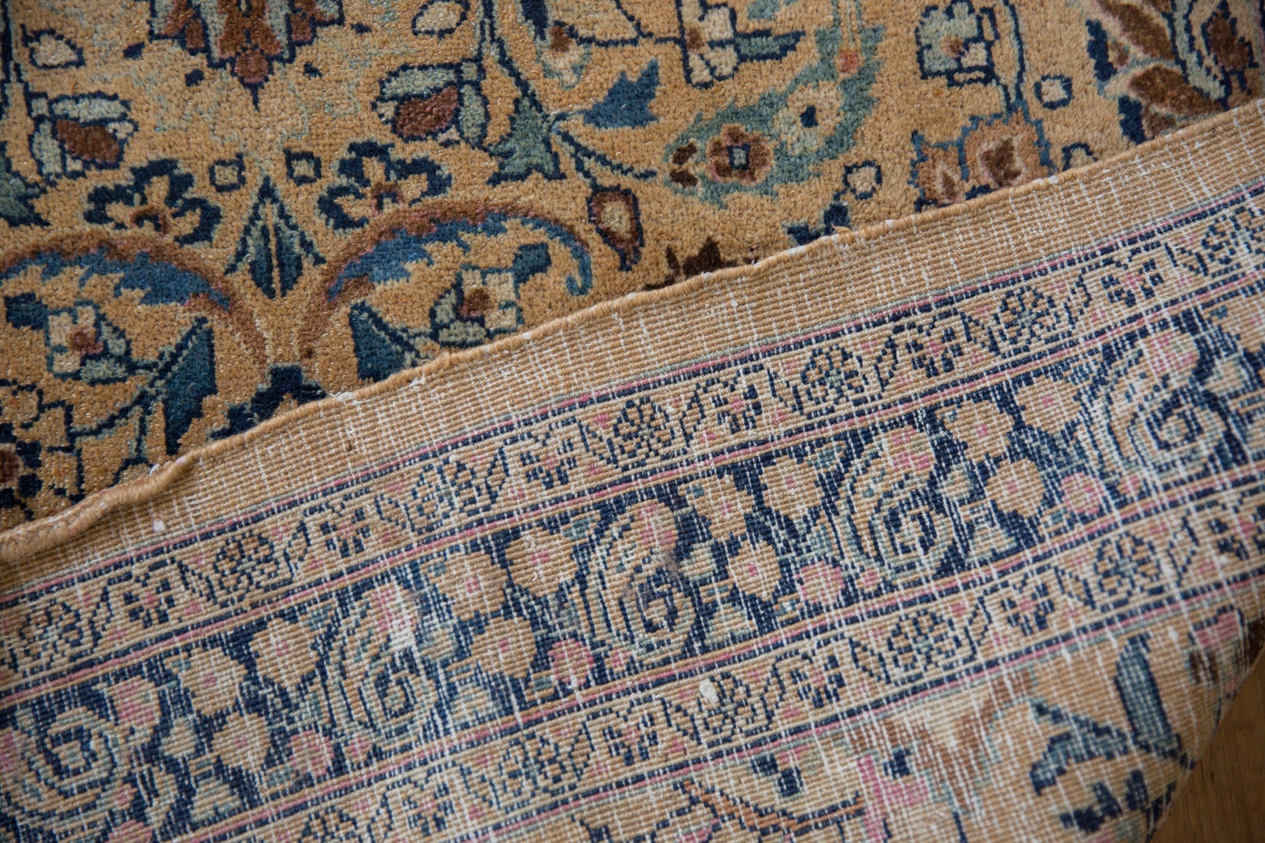 4x16 Vintage Tea Washed Meshed Rug Runner
