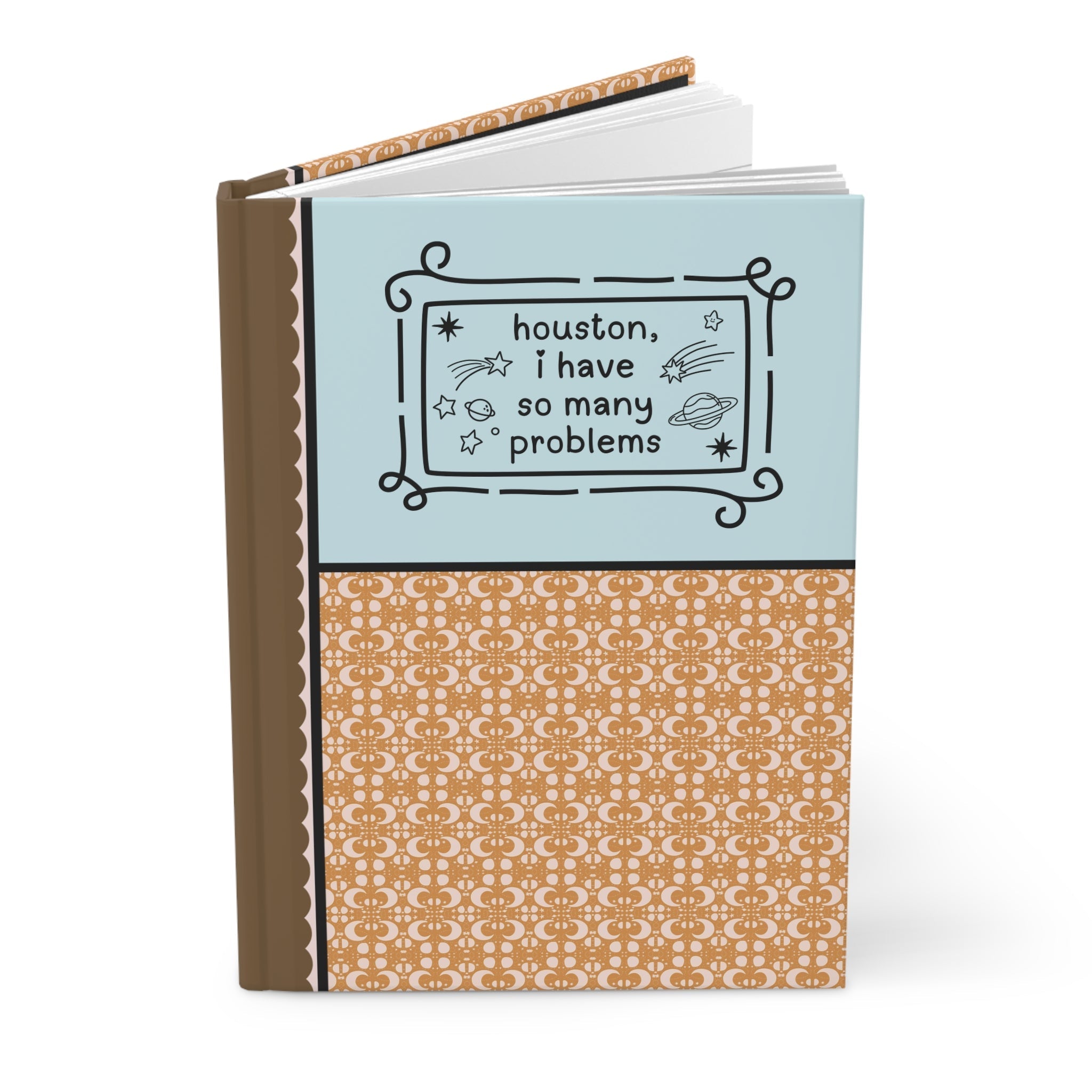 Cute 70s Aesthetic Lined Notebook