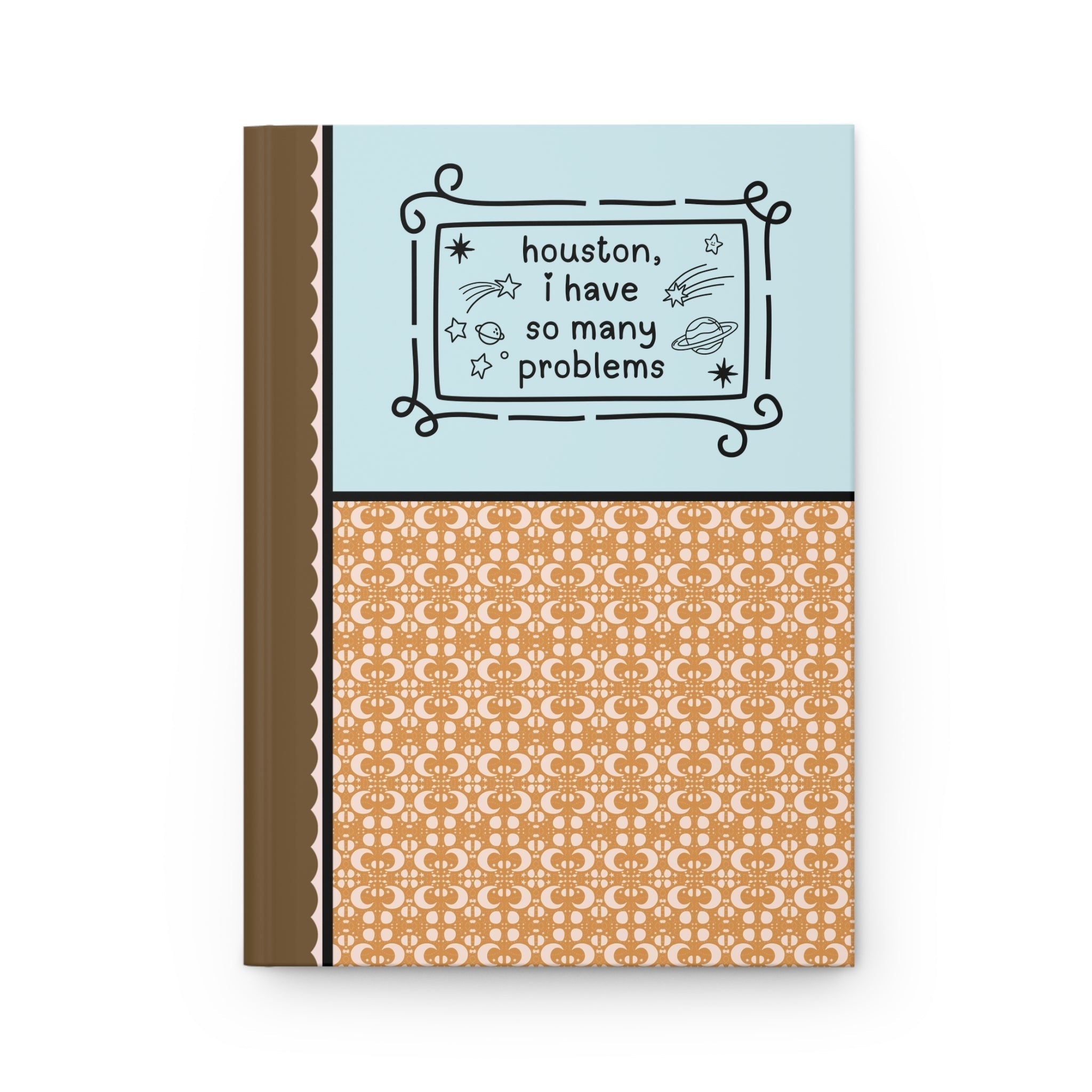 Cute 70s Aesthetic Lined Notebook