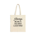 Art History Tote Bag: Monet