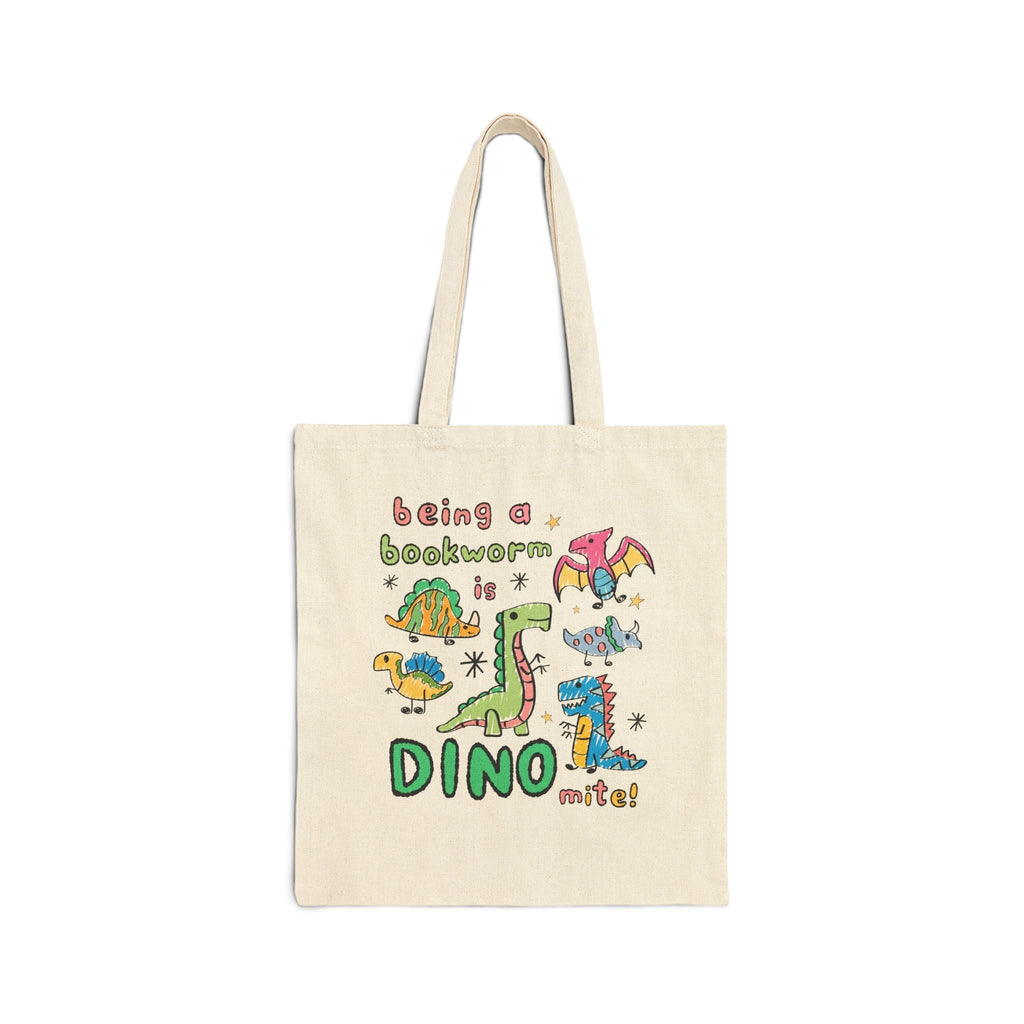 Cute Bookworm Tote Bag