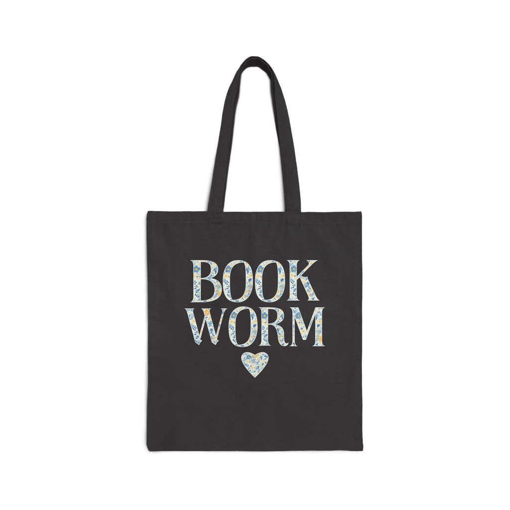 Cute Bookworm Tote Bag